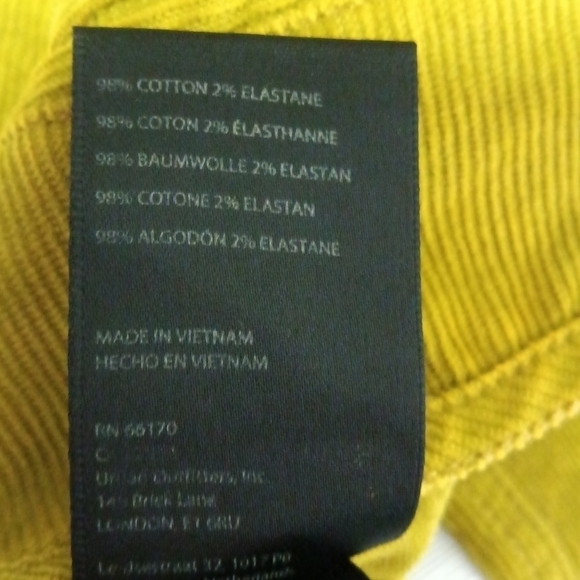 Urban Outfitters BDG Elodie Corduroy Flare Pants Green Size 29 - Picture 12 of 16